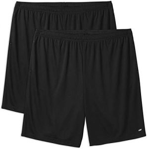 Amazon Essentials Men's Big & Tall 2-Pack Performance Shorts fit by DXL