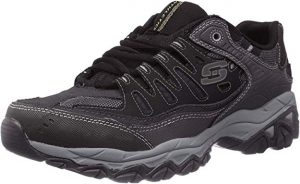 Skechers Afterburn Memory-Foam Lace-up Sneakers for Men Review