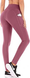 UGA High Waist Yoga Pants with Pockets, Tummy Control