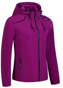 UDAREIT Womens Windbreaker Jacket